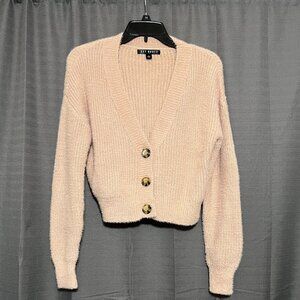 Say What? Soft Pink Sweater Size L